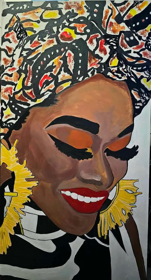 Radiance (Special Edition; $TBD) Radiance is a celebration of Black joy and abundance. With her eyes gently closed and a luminous smile, she embodies beauty that is deeply rooted, unapologetic, and alive.
